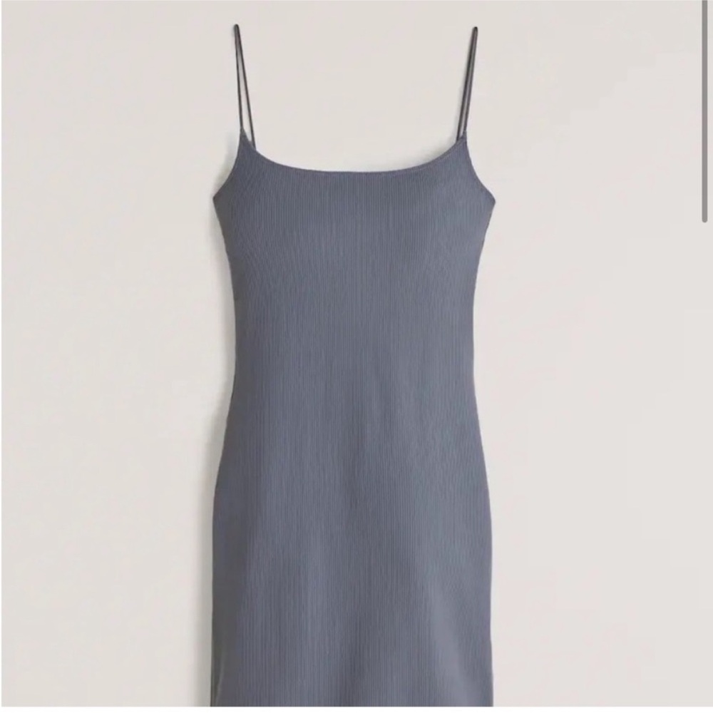 Abercrombie&Fitch Soft A&F Collection Ribbed Bodycon Mini Dress